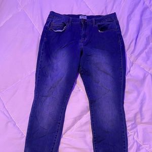 Medium wash jeggings. Mudd brand size 15